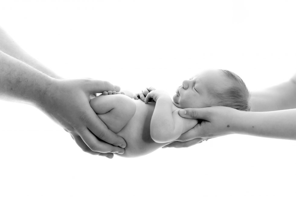 Fotografía de recién nacido en Madrid.