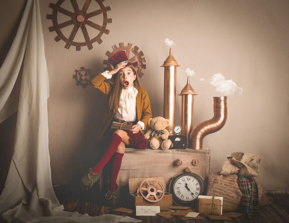 sesión de fotos navidad