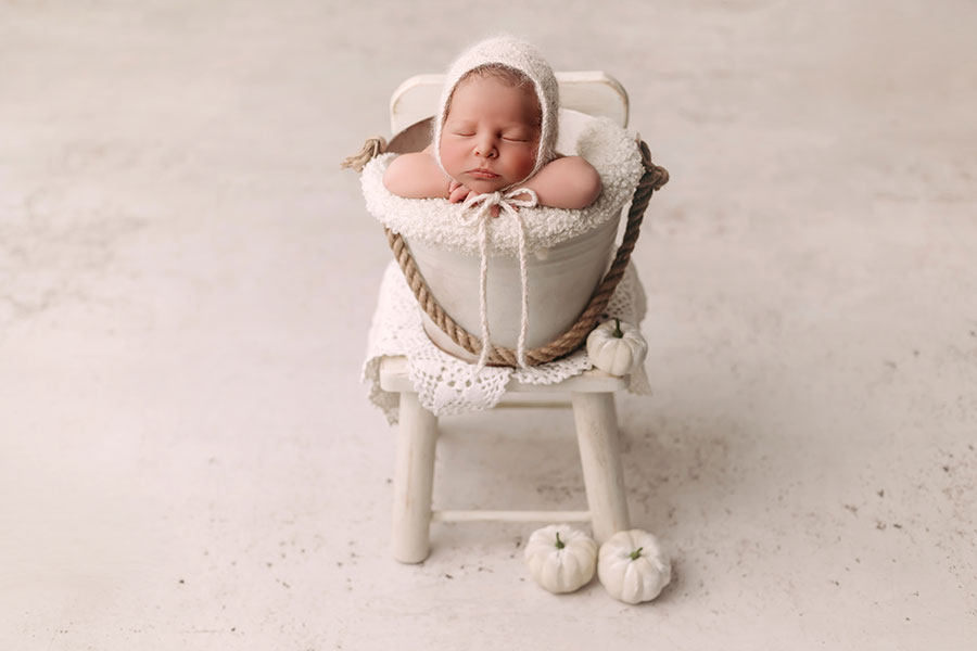 bebé recién nacido sonriendo newborn Getafe