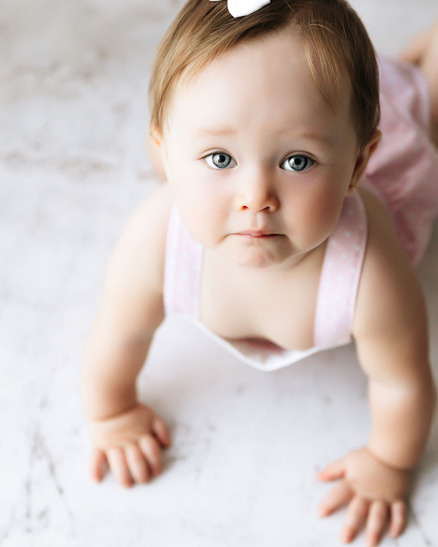 Sesión de fotografía de bebé en Kara & Melo